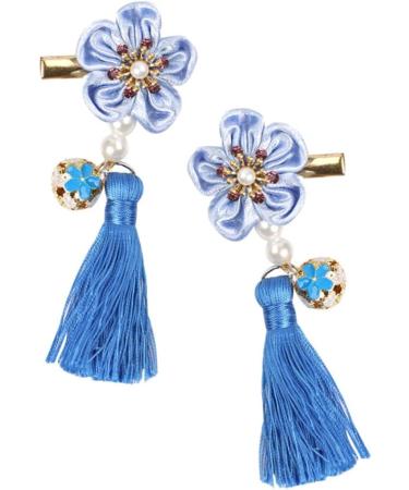 ABOOFAN 2 Pairs New Year Bobby Pin Kids Barrettes for Hair Chinese Style Hairpin Girl Barrettes Clip Girls Hair Clips Hair Clip for Han Chinese Clothing Child Side Clip Japanese-style - Buy Online on GoSupps.com