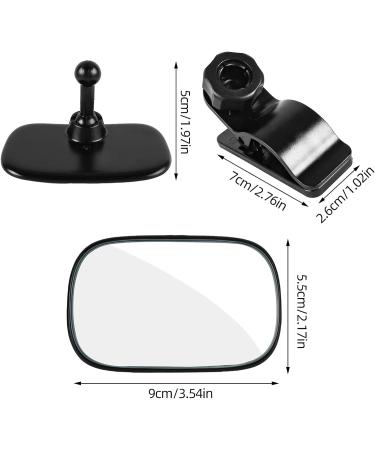 Buy 360 Swiveling Baby Car Mirror - Universal Back Seat Mirror for Safe Baby Travel | Shatterproof Design for All Cars - Buy Online on GoSupps.com