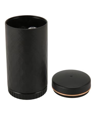 Portable 6-Piece Black Makeup Brush Set with Mirror - Foundation Powder & Shadow Blending - Buy Online on GoSupps.com