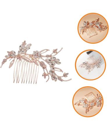 Beatifufu Bridal Comb Wedding Hair Comb Bridal Rhinestone Hair Comb Bridal Hair Comb Bride Hair Comb Bridesmaid Hair Comb Wedding Hair Accessory Crystal Hair Comb - Buy Online on GoSupps.com