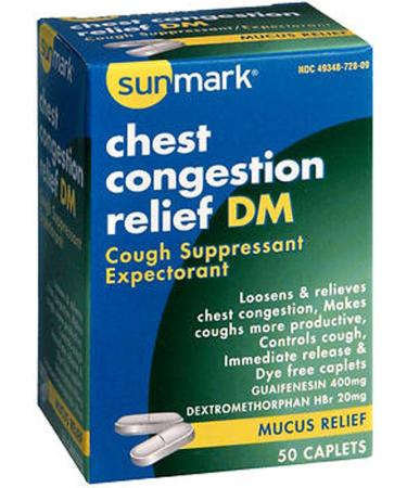 Sunmark Chest Congestion Relief Dm 50 tabs