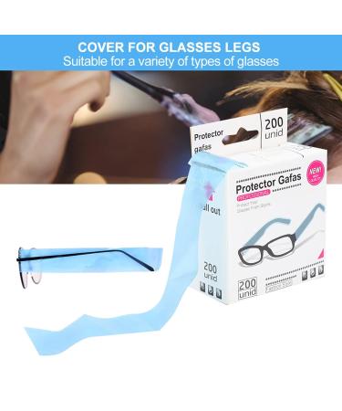 200 Disposable Glasses Leg Caps - Hair Dye Protection Accessories for Foot & Glasses - Buy Online on GoSupps.com