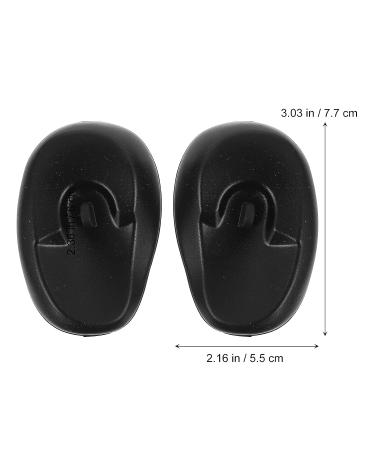 Lurrose 12pcs Hairdressing Ear Cover - Plastic Hair Dye Earmuffs for Salon & Home - Ear Protector for Hair Dyeing - Shower Eraser Shield - Buy Online on GoSupps.com