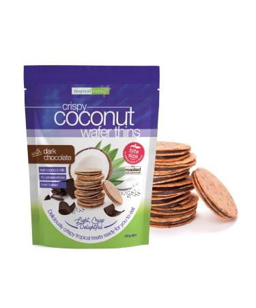 Tropical Fields Coconut Wafer Thins with Dark Chocolate 397g
