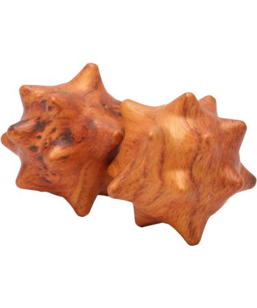 Relaxing Wooden Palm Massage Tool for Elderly - Prickly Acupuncture Points & Hand Massage - Buy Online on GoSupps.com