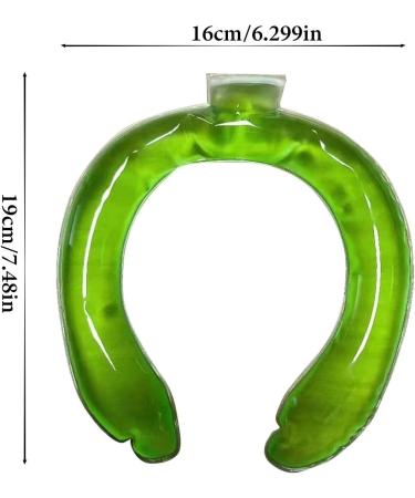 Cooling Neck Tube Wrap | Wearable Cooling Neck Tube Device | Wearable Cool Neck Wraps for Hot Weather Body Cooling Neck 3 Colors Shuying Light Green - Buy Online on GoSupps.com