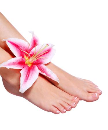 120PCS French Toenails Press On Kit - Short Square Full Cover Pink Fake Toe Nails for Women/Girls - Buy Online on GoSupps.com