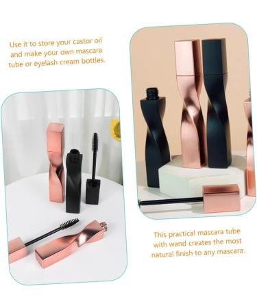 CANIGHT 4pcs Plastic Clear Lash Mascara Eyelash Serum Tubes Empty Mascara Tube and Wand Lash Brush - Buy Online on GoSupps.com