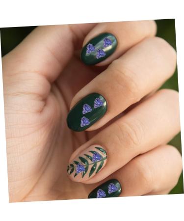 WOONEKY 1 Glass Chip 3D Nail Charms Bulk Bud Nail Jewels Resin Charms Nail Art Jewels Irregular Glass Charms Epoxy Resin Filler Irregular Glass Nail Art Chunky Manicure Jewelry Drill 0.5X0.3cm Colorful - Buy Online on GoSupps.com