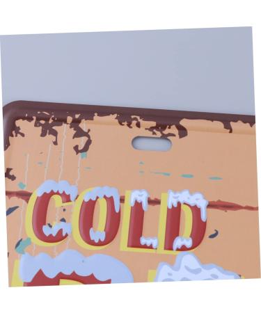 ABOOFAN Metal Signs Iron Sign Painting Iron Painting Tin Signs The Sign Wall Decoration Three-dimensional Picture 1 Medium - Buy Online on GoSupps.com