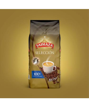 Saimaza - Selection of coffee beans 100% natural roast 1 kg in protective atmosphere Brown - Buy Online on GoSupps.com