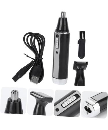 FRCOLOR 2Pcs 2 Electric Trimmer Nose Trimmer Ear Hair Trimmer Best Nose Hair Trimmer Nose And Ear Trimmer Nose Hair Clipper Nose Hair Organ Multifunction Mediumx2pcs Blackx2pcs - Buy Online on GoSupps.com