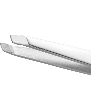 Premium Twin Nail Clipper & Slant Tweezers Bundle - Extra Large Nails Precision Eyebrow Hair Removal Stainless Steel - Glossy Finish 90mm & 85mm - Buy Online on GoSupps.com