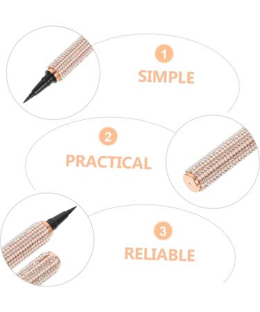Gogogmee 1pc Eyeliner False Eyelashes Pen Metallic Eyelashes Pen Eyelash Glue Pen for Liquid Liner Plastic - Buy Online on GoSupps.com