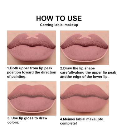 AMY'S DIARY 2pcs Nude Matte Lip Liner and Lipstick Set - Long Lasting, Waterproof Liquid Lipstick and Lip Liner Kit - Matt Lips Makeup for 24H Wear (34) - Buy Online on GoSupps.com