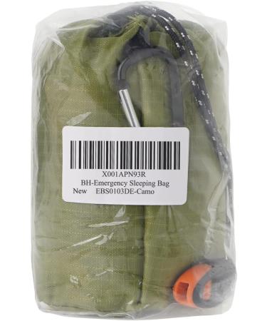 Bearhard Ultra-Light Waterproof Thermal Emergency Sleeping Bag Bivouac Sack - Survival Gear for Camping Hiking & Backpacking - Camouflage - Buy Online on GoSupps.com
