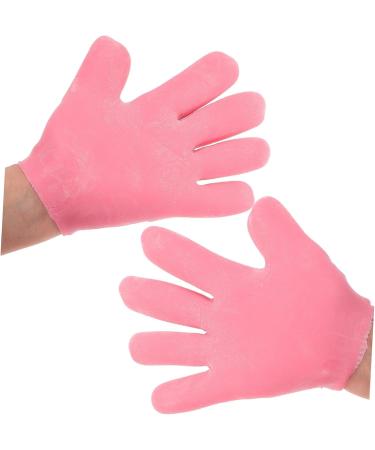 Housoutil 2 Pairs Gloves for Dry Hand Treatment Overnight Dry Hands moisturizing Hand moisturizer Gloves Overnight Silica Gel Miss Moisture Gloves for Dry Hand moisturizing Socks - Buy Online on GoSupps.com