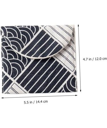 Cabilock Menstrual Pad Bag 2 Sets - High Capacity Napkin Holder and Nursing Pad Pouch - Assorted Colors - Pack of 2 - Buy Online on GoSupps.com