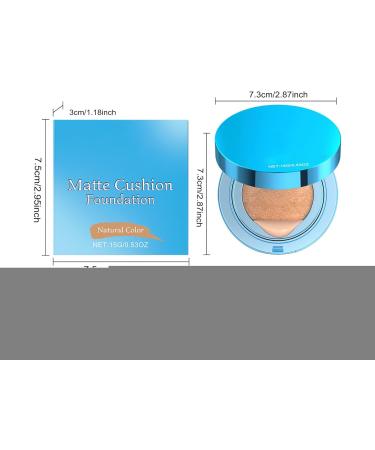 Cushion Foundation Long-Lasting Matte Foundation for Women Long-Lasting Corrective Makeup Cream for Girlfriend Wife Daughter Sister and Friend - Buy Online on GoSupps.com