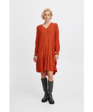 ICHI - IHCALOVA DR - Dress - 20119334 16 Rooibos Tea (181355) - Buy Online on GoSupps.com