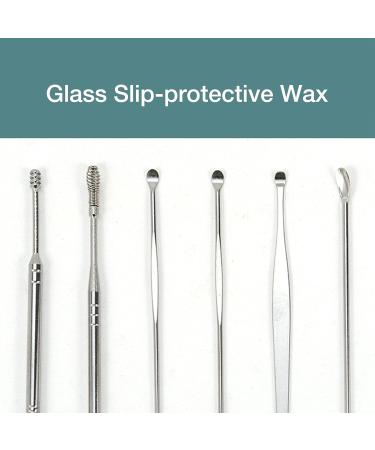 Mona43Henry Earwax Removal Tools Kit Stainless Steel Ear Picker Ear Scoop Ear Wax Collector Ear Spoon Wax Remover with Storage Box Designer - Buy Online on GoSupps.com