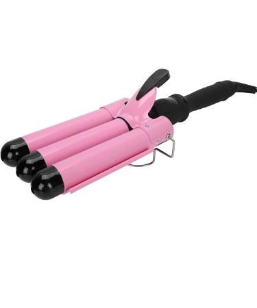 3 Barrel Curling Iron - Dual Voltage Ceramic Tourmaline Hair Waver & Crimper | International Shipping - Buy Online on GoSupps.com