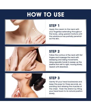 Neck Firming Cream - Anti-Aging Moisturizer with Almond Oil & Collagen for Tightening & Hydrating | Best Neck Creams for Women - Buy Online on GoSupps.com