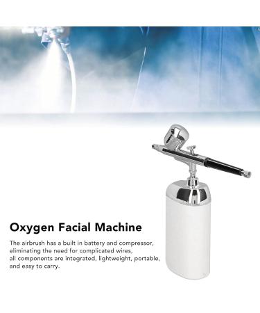Oxygen Facial Portable Airbrush Cordless Handheld USB Charging Facial Mist Sprayer for Cake Decoration (White) - Buy Online on GoSupps.com