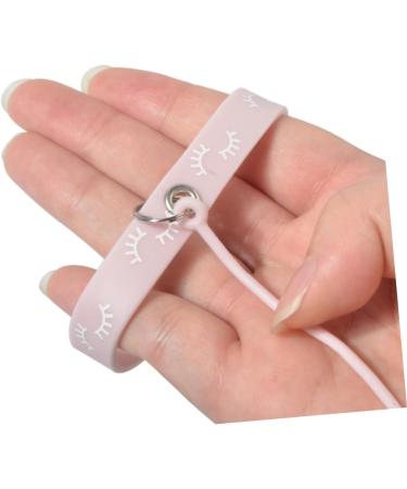POPETPOP Tweezers Silicone Bracelet Eyelash Wrist Band Strap Lash Extensions Holder Silicone Tweezer Delighter Eyelash Tool Forceps Silicone Tweezer Holder Make up Silica Gel Protector - Buy Online on GoSupps.com