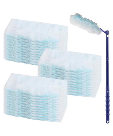 Firstrays 30 Dust Cloth with 1 Handle Microfibre Dust Cloth Duster Fit for Cleaning Dust Dirt Cleaning Dust 1Set