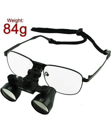 Aries Outlets 3.5X Magnification Galilean Loupes | Titanium Frame | 420mm Distance - Buy Online on GoSupps.com