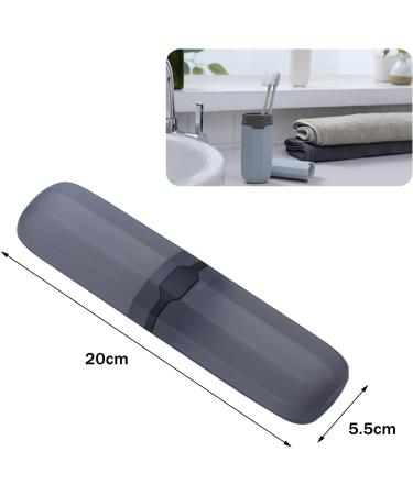Khiry Waterproof Travel Toothbrush Case - 4-Piece Storage Box for Camping School & Travel - Buy Online on GoSupps.com