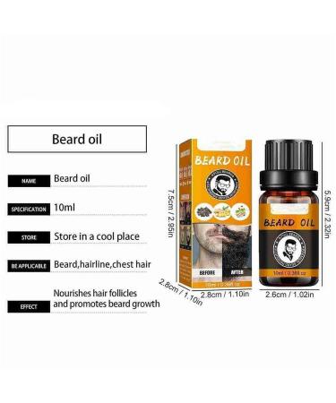 Beard Care Essential Oil & Growth Balm | 100% Natural Ingredients | Perfect Gifts for Men - Buy Online on GoSupps.com