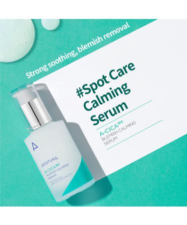 AESTURA A-CICA 365 Blemish Calming Face Serum - Niacinamide for Dry & Sensitive Skin - Redness Relief & Acne Treatment - 1.35 Fl Oz - Buy Online on GoSupps.com