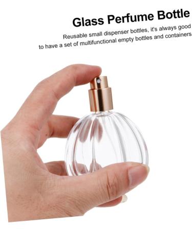 POPETPOP Perfume Bottle Small Spray Empty Bottle Empty Glass Diamond Travel Vial - Buy Online on GoSupps.com