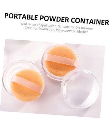 Beavorty 15 Sets Loose Powder Box with Puff Powder Holder for Cosmetic Korean Powder Containers Orange Pp - Buy Online on GoSupps.com