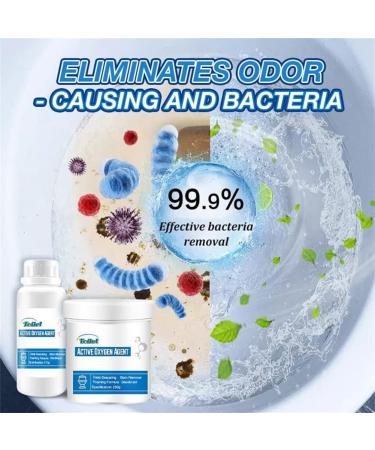 Touch Free Fizzy Foam Toilet Cleaner - 2023 Best Splash Toilet Cleaner Foam Powder As Seen on Tv Multifunction Toilet Active Oxygen Agent for Cleaning Toilet Drains No Peculiar Smell (2 Pcs) - Buy Online on GoSupps.com