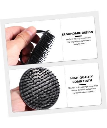 Healvian 8 STK Silicone Massage Shampoo Brush - Dog Care & Scalp Brush for Perfect Bathing - Durable Plastic Hairbrush - Buy Online on GoSupps.com