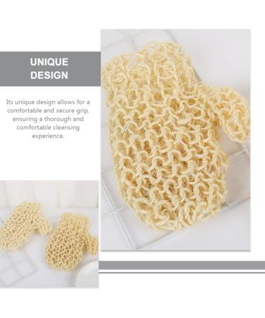 Beavorty Exfoliating Gloves - Exfoliate Cleanse & Refresh | Body Wash Scrubbers & Back Scrubbers for All Skin Types - Buy Online on GoSupps.com