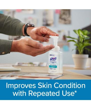 Purell Advanced Hand Sanitizer 2in1 Moisturizing Foam with Essential Oils 10 oz Pump (Pack of 3) - Buy Online on GoSupps.com