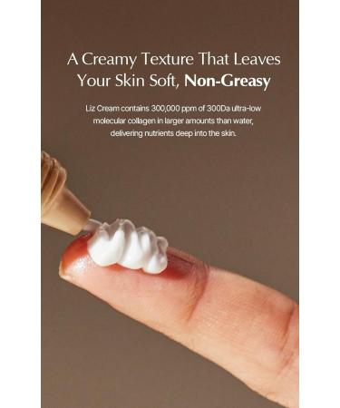 FaceFactory Collagen Liz Cream Deep Hydration Face Moisturizer Korean skincare Fast Absorbing Non-Greasy EWG Green Ingredients Non-Sticky Collagen-Based Firming Wrinkle care (80ml/2.7fl oz) - Buy Online on GoSupps.com