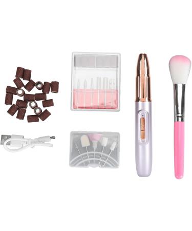 Electric Nail File Set Easy Operation Multi-purpose 4.2V 15 000RPM Electric Nail Drill Set for Home (Narootei5sa36krfe-13) - Buy Online on GoSupps.com