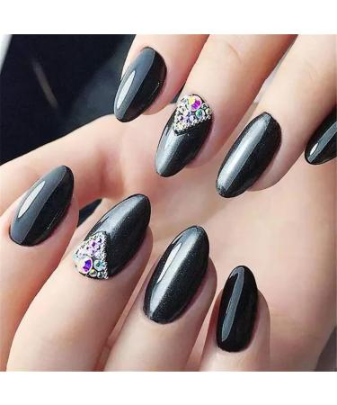 500 Pieces SS30 6mm Flatback Rhinestones Clear Glass Round Gems Crystals for Nail Art DIY Crafts Clothes Shoes Bags (Dark Grey) - Buy Online on GoSupps.com