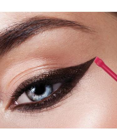 Eyebrow Pomade Brush - Thin Angled Spatula Tool for Brow Hair Strokes in Black, Dark Brown, Blonde - Waterproof Stencil Kit for Arches - Eyeliner Winged Tips - Eyes & Face Contour Brushes - Buy Online on GoSupps.com