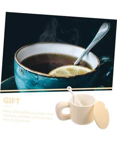 Zerodeko 3pcs Chubby Mug Ceramics Drinking Utensils Coffee Office Yellowx3pcs 14.5X8.5CMx3pcs - Buy Online on GoSupps.com