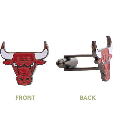 Chicago Bulls NBA Logo Cufflinks - Official Team Formal Wear - Buy Online on GoSupps.com