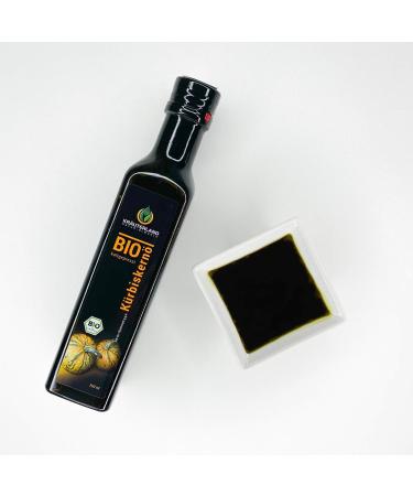 Herbal Land Organic Pumpkin Seed Oil 500ml - 100% Pure Cold-Pressed Vegan - Premium Quality from Styria - 2x 250ml Original Oil - Buy Online on GoSupps.com