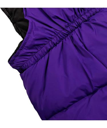 Kids 2-Piece Winter Snowsuit Set | Hooded Puffer Jacket & Snow Bib Pants | Purple | 4-5 Years - Buy Online on GoSupps.com