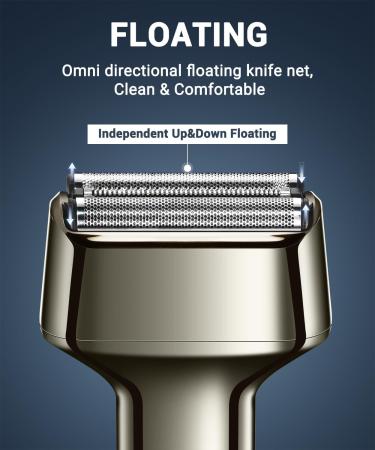 Best Men's Electric Shavers - Type-C Rechargeable IPX7 Waterproof for Wet & Dry Use | Simple & Powerful Electric Razor - Buy Online on GoSupps.com