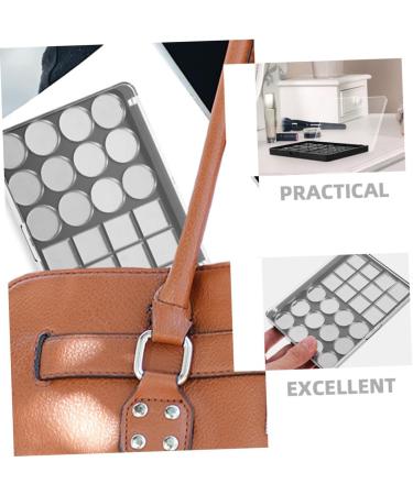 2 pi ces Palette Fards Paupi res Vide Magn tique Compartiments Plateau Cosm tique Compact et L ger pour Maquillage DIY avec Fixation Magn tique S curis e - Buy Online on GoSupps.com